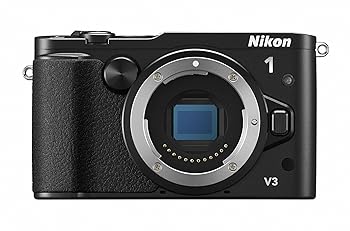 【中古】Nikon ミラーレス一眼Nikon 1 V3 ボディ ブラック N1V3BK