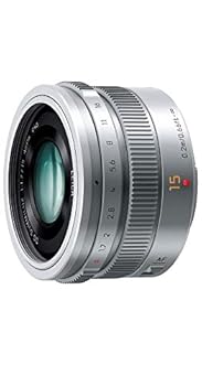 【中古】(良い)パナソニック 単焦点 広角レンズ マイクロフォーサーズ用 ライカ DG SUMMILUX 15mm/F1.7 ASPH. シルバー H-X015-S