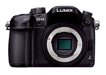 【中古】(良い)パナソニック ミラーレス一眼カメラ ルミックス GH4 ボディ ブラック DMC-GH4-K