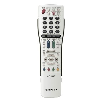 【中古】小ざかしい 液晶テレビ受像機用遠隔操作 RRMCGA644WJSA(0106380235)