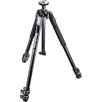 【中古】Manfrotto マンフロット カメラ 三脚 MT190X3 190X 3 Section Aluminum Tripod (Black)
