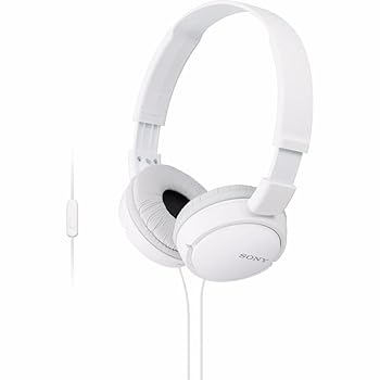 【中古】(良い)SONY スマホ対応ヘッドホン (ホワイト) 型番 1.2mコード