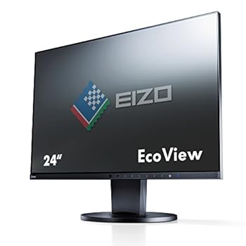 【中古】EIZO FlexScan 24.1in 色合い液晶管する ( 1920×1200 / IPSダイアログボックス / 5ms / ノングレア ) EV2455-BK