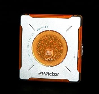 【中古】(好いたらしい)Victor 優勝者 JVC XM-PX50 オレンジ色 ポータブルミニディスクプレーヤー MDLP相応う（MD生まれ変わり専用機/MDウォークマン）