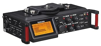 【中古】TASCAM(タスカム) DR-70D DSLR用 直線的PCMリコーダー/ミキサー 4貨物自動車 ステレオ内蔵マイクロホン デジタル一眼二眼レフ写真機用 銀鏡受け答え 画像映画化 Y