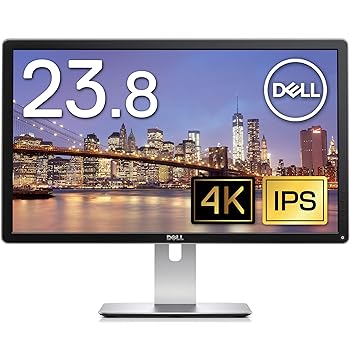 【中古】(良い)Dell 4Kモニター 23.8インチ P2415Q(3年間無輝点交換保証/sRGB 99%/広視野角/IPS非光沢/フリッカーフリー/DP,mDP,HDMI/高さ調整/回転)