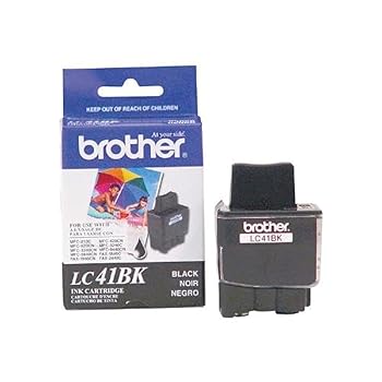 【中古】Brother LC41BK OEMインク - DCP 110C/120C/FAX 1840C 1940CN 2440C MFC 210C 420CN 620CN 640CW 820CW 3240C 3340CN 5440CN 5840CN ブラックイ