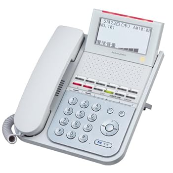 【中古】NYC-12IF-SDW ナカヨ(NAKAYO) NYC-iF 12ボタン標準電話機|ドリエム店