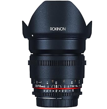 【中古】Rokinon 16mm T2.2 Cine DSレンズ Canon EF用