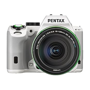 【中古】PENTAX デジタル一眼二眼レフ PENTAX K-S2 DA18-135mmWR水晶体一揃いの道具 (白いこと) PENTAX K-S2 DA18-135mmWRKIT (WHITE) 12064