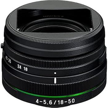 【中古】ペンタックス HD DA 18-50mm F4-5.6 DC WR レンズ - ブラック