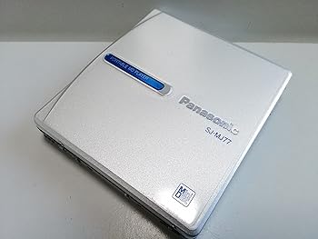 【中古】(好いたらしい)Panasonic 携帯型MD電気蓄音機 SJ-MJ77しろがね色 MDLP非相応う