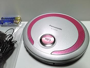 【中古】(良い)Panasonic ポータブルCDプレーヤー SL-CT500 ピンク