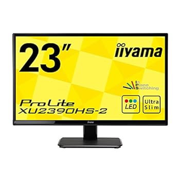 【中古】(良い)iiyama IPS モニター ディスプレイ XU2390HS-B2 23インチ/フルHD/スリムベゼル/HDMI端子付