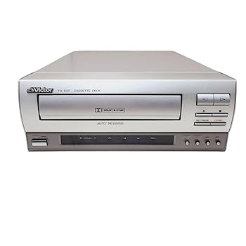 【中古】(良い)Victor ビクター JVC　TD-EX7　オートリバースカセットデッキ　DOLBY NR-B/C搭載　単体コンポ　本体のみ
