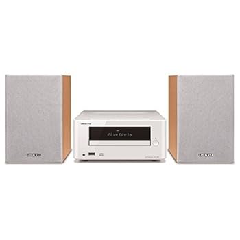 【中古】ONKYO ミニコンポ CDレシーバーシステム Bluetooth接続可能 ホワイト X-U5X(W) 56,400円