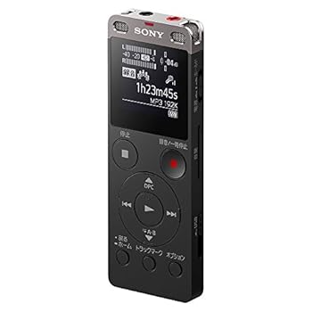 【中古】ソニー ステレオ集積回路リコーダー FMラジオ受信機付 8GB 黒いこと ICD-UX565F/B