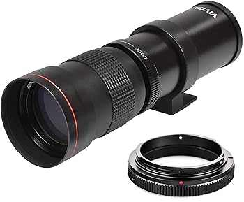 【中古】(似つかわしい)ご機嫌力強さ420～800粍 f/8.3 固定ディスク Nikonデジタル一眼二眼レフ写真機用手動望遠水晶体