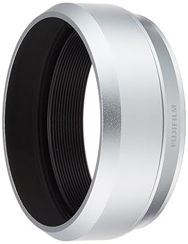 【中古】(良い）富士フイルム(FUJIFILM) X70用レンズフード LH-X70S(シルバー)