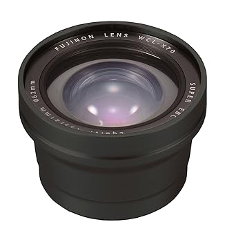 【中古】(良い)富士フイルム(FUJIFILM) X70用ワイドコンバージョンレンズ(ブラック) WCL-X70 B|ドリエム店