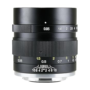 【中古】(良い）中一光学(ZHONG YI OPITCS) 単焦点レンズ SPEEDMASTER 35mm F0.95 II (富士フイルムXマウント)(ブラック)