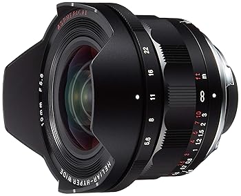 【中古】(良い）VoightLander 単焦点広角レンズ HELIAR-HYPER WIDE 10mm F5.6 ASPHERICAL VM VMマウント対応 ブラック 130142