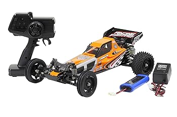 【中古】(良い）タミヤ 1/10 XBシリーズ No.195 レーシングファイター (DT-03シャーシ) 2.4GHz プロポ付き塗装済み完成品 57895