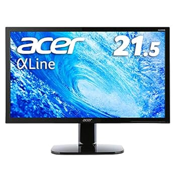 【中古】(好いたらしい）Acer 管する AlphaLine KA220HQbmidx 21.5in TN 非光輝 盛りだくさん固定ディスク HDMI DVI D-Sub 金棒引き内蔵 フリッカーレス 青味ともし火助け出す VESAマウ