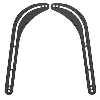 【中古】(良い）WALI ユニバーサルサウンドバーマウントブラケット テレビ上または下に取り付け用 32~70インチのテレビに対応 耐荷重33ポンド (SBR201) ブラック