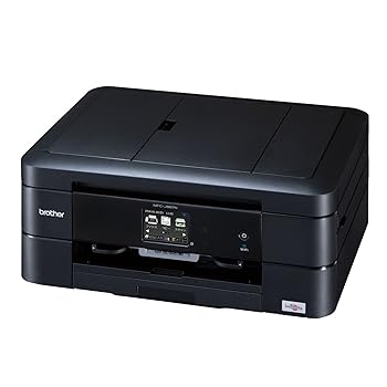 【中古】(良い)brother プリンター A4 インクジェット複合機 PRIVIO MFC-J887N (FAX付)