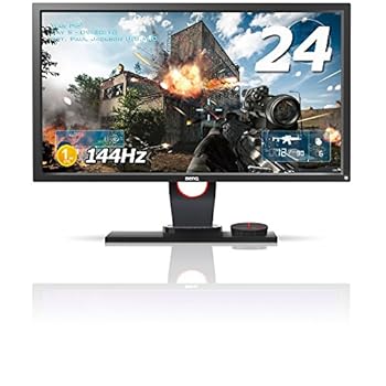 【中古】(良い）BenQ ゲーミングモニター ディスプレイ ZOWIE XL2430 24インチ/フルHD/DisplayPort,HDMI,DVI,VGA搭載/144Hz/1ms