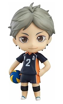 【中古】(良い）ねんどろいど ハイキュー!! 烏野高校 VS 白鳥沢学園高校 菅原孝支 ノンスケール ABS&PVC製 塗装済み可動フィギュア