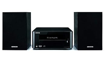 【中古】(良い）ONKYO CDレシーバーシステム ブラック X-U6(B)