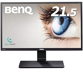 【中古】(良い）BenQ モニター ディスプレイ GW2270HM 21.5インチ/フルHD/AMVA+/HDMI,VGA,DVI端子
