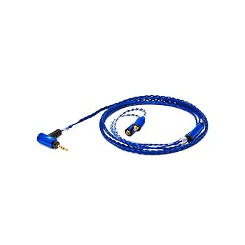 【中古】(良い)Re:cord Palette 8 MX-A BAL (Sapphire Blue) 【MMCXタイプ】Shure SE シリーズ 2.5mm4極バランスタイプ イヤホン用交換ケーブル リケーブル リ