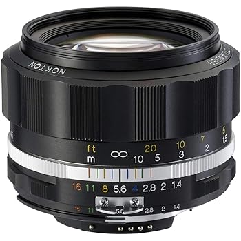 【中古】(好いたらしい）Voigtlander Nokton 58粍 f/1.4 SL II S 人工知能学-S水晶体 黒いこと