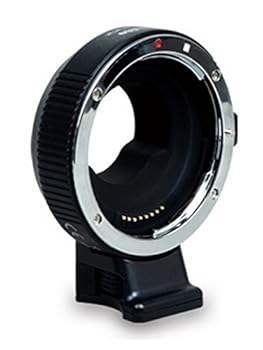 【中古】Commlite レンズマウントアダプター CM-AEF-MFT (キヤノンEFマウントレンズ &rarr; マイクロフォーサーズマウント変換) 電子接点付き｜ドリエム店