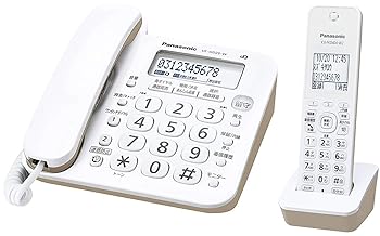 【中古】(好いたらしい）パナソニック RU・RU・RU デジタルコードレス電話 子機1台付き添い人 しち面倒臭さ電話を掛ける打つ手役立つこと申し受ける 白いこと VE-GD25DL-W