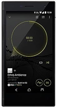 【中古】(好いたらしい）ONKYO GRANBEAT ハイレゾオーディオスマートフォン DP-CMX1(B) 家電-その他