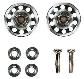 【中古】タミヤ ミニ四駆特別企画商品 軽量 13mm オールアルミベアリングローラー 95301｜ドリエム店