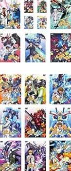 【中古】(良い）ガンダム ビルドファイターズ 全9巻 + トライ 全9巻 [レンタル落ち] 全18巻セット [マーケットプレイスDVDセット商品]