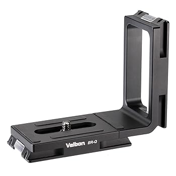 【中古】ベルボン Velbon 三脚アクセサリー BR-Q 縦位置ブラケット 一眼レフ対応 QRAシステム対応 クイックシュー アルミ製 391032