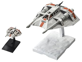 【中古】スター・ウォーズ スノースピーダーセット 1/48 & 1/144スケール プラモデル