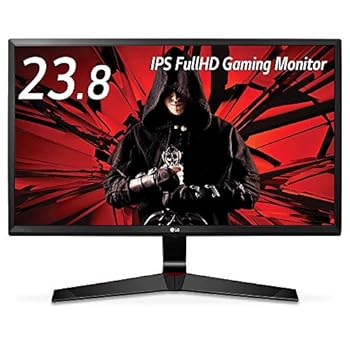 【中古】LG ゲーミング モニター ディスプレイ 24MP59G-P 23.8インチ/フルHD/IPS非光沢/1ms(MBR)/DisplayPort・HDMI・D-Sub