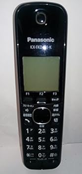 【中古】(良い）パナソニック 増設子機 1.9GHz DECT準拠方式 ブラック KX-FKD401-K