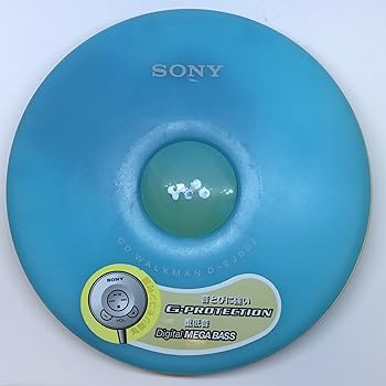 【中古】(良い）SONY ポータブルCD D-EJ002 ブルー