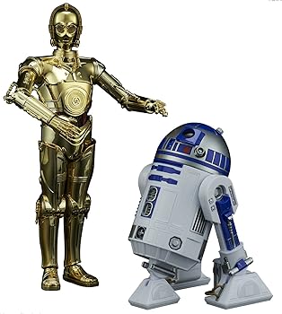 【中古】(良い）スター・ウォーズ/最後のジェダイ C-3PO & R2-D2 1/12スケール プラモデル｜ドリエム店