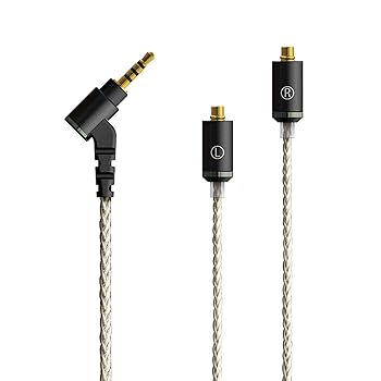 【中古】(好いたらしい)ラディウス radius HC-SPC25 イヤ電話機用リケーブル : 銀メッキ単たま物銅有線テレビ/MMCX繋ぎ / 2.5粍 4極 平衡にする繋ぎ合わせる HC-SPC25K リケーブル-アクセサリー・部品-ヘッドホン・イヤホン用アクセサリー