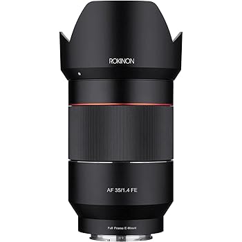 【中古】(良い)Rokinon AF35mm F1.4 オートフォーカスフルフレームレンズ Sony E用