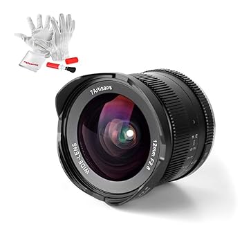 【中古】(良い)7artisans 12mm F2.8 超広角レンズ 富士フィルム Xマウント ミラーレスカメラ用 マニュアルフォーカス固定レンズ X-A1 X-A10 X-A2 X-A3 X-at X-M